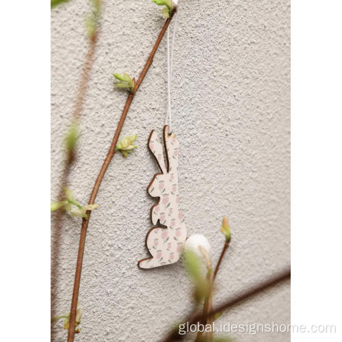 Easter Diy Hanging Gift Tags Easter Bunny Rabbit Wooden Cutouts Supplier